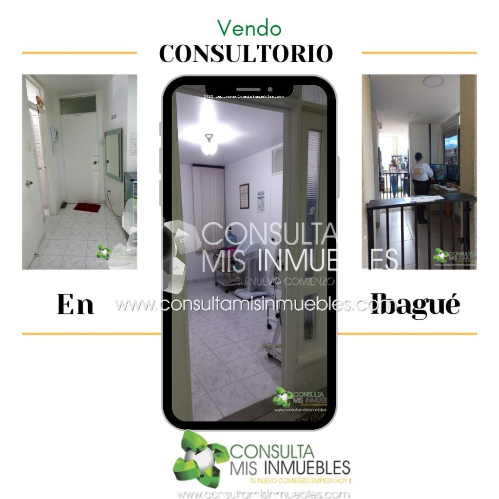 Vendo Consultorio en el Barrio Centro en Ibagué, Tolima de Colombia | Consulta Mis Inmuebles S.A.S. | Tu nuevo comienzo empieza hoy!